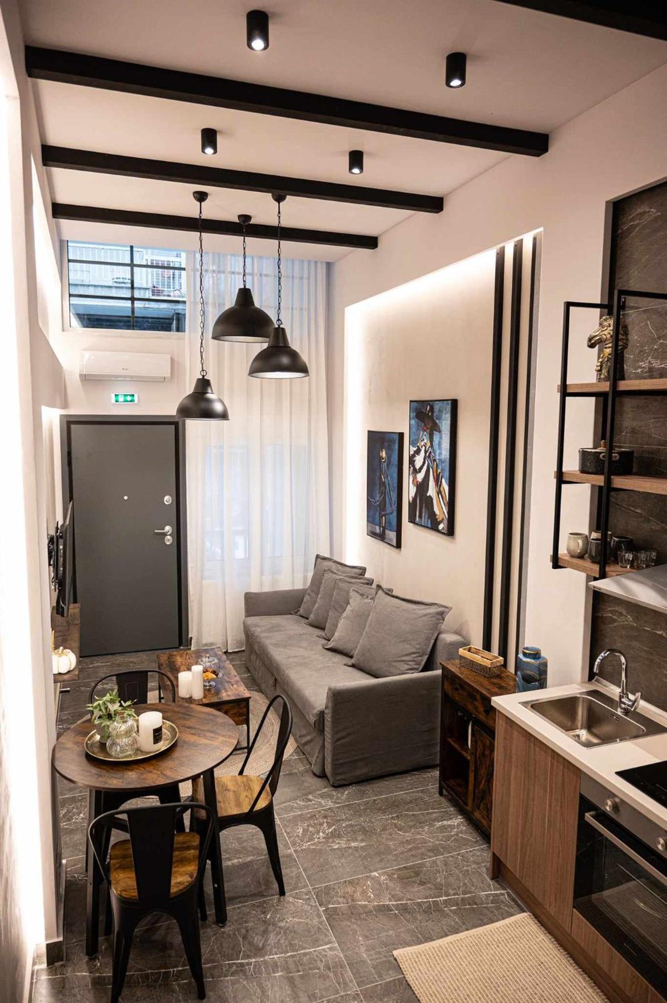 Namaste Lofts Near Seaside Apartment Thessaloníki Luaran gambar