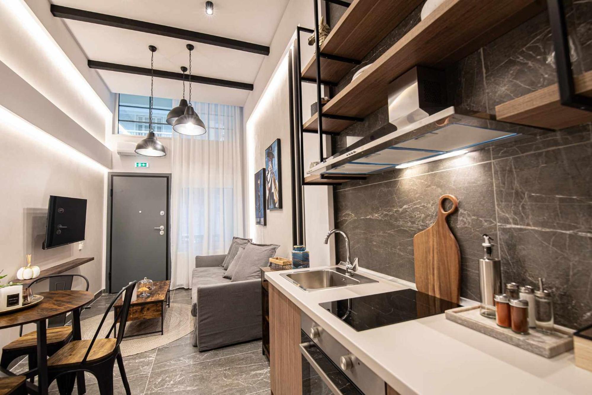 Namaste Lofts Near Seaside Apartment Thessaloníki Luaran gambar