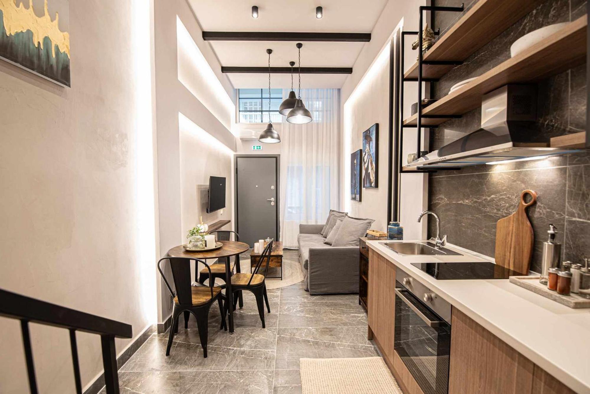 Namaste Lofts Near Seaside Apartment Thessaloníki Luaran gambar