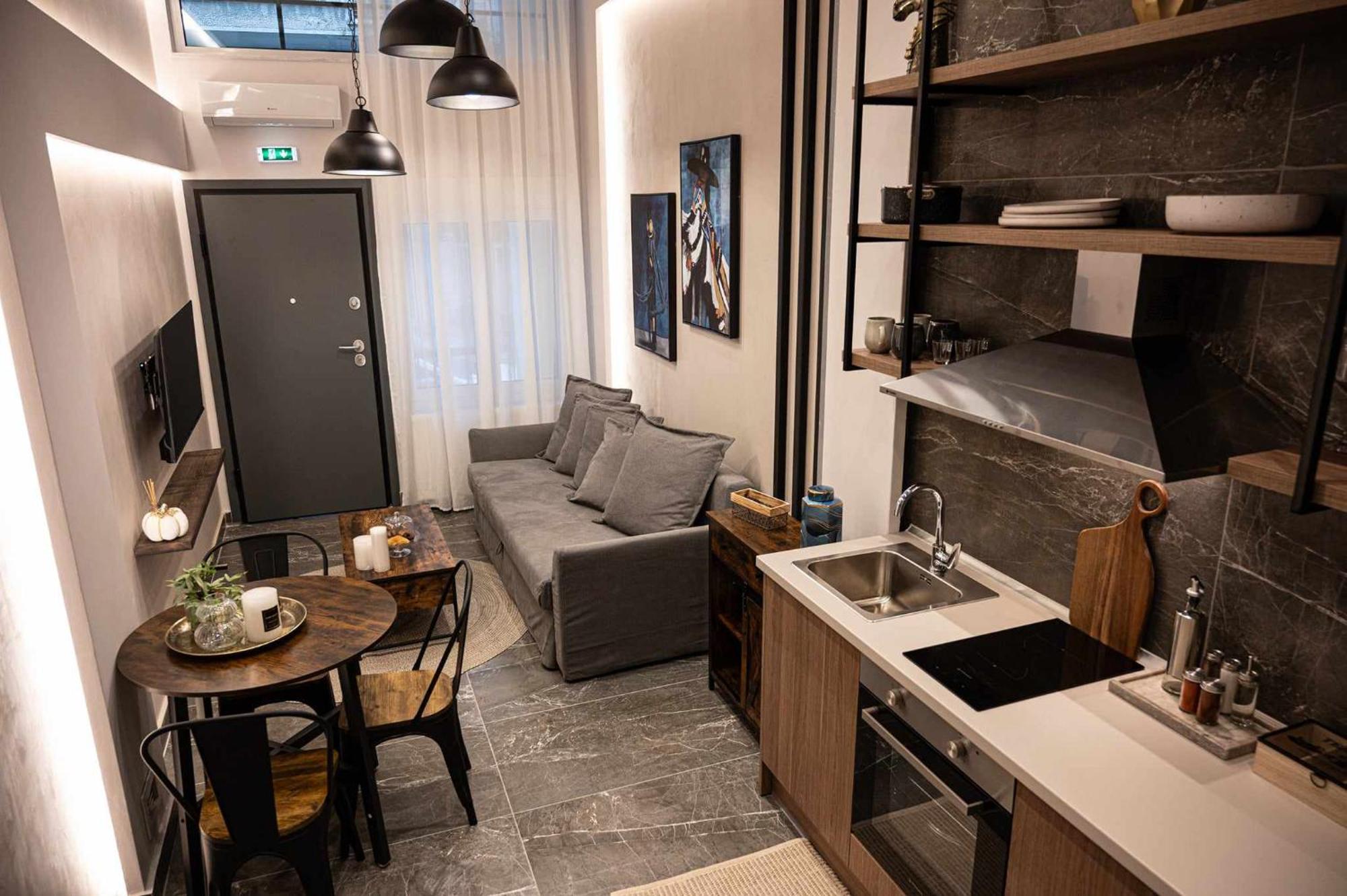Namaste Lofts Near Seaside Apartment Thessaloníki Luaran gambar