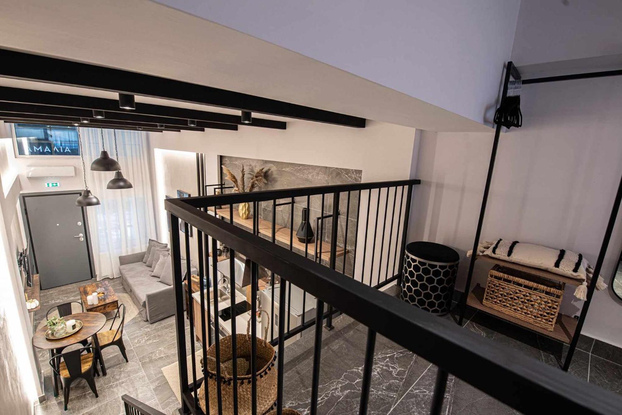 Namaste Lofts Near Seaside Apartment Thessaloníki Luaran gambar