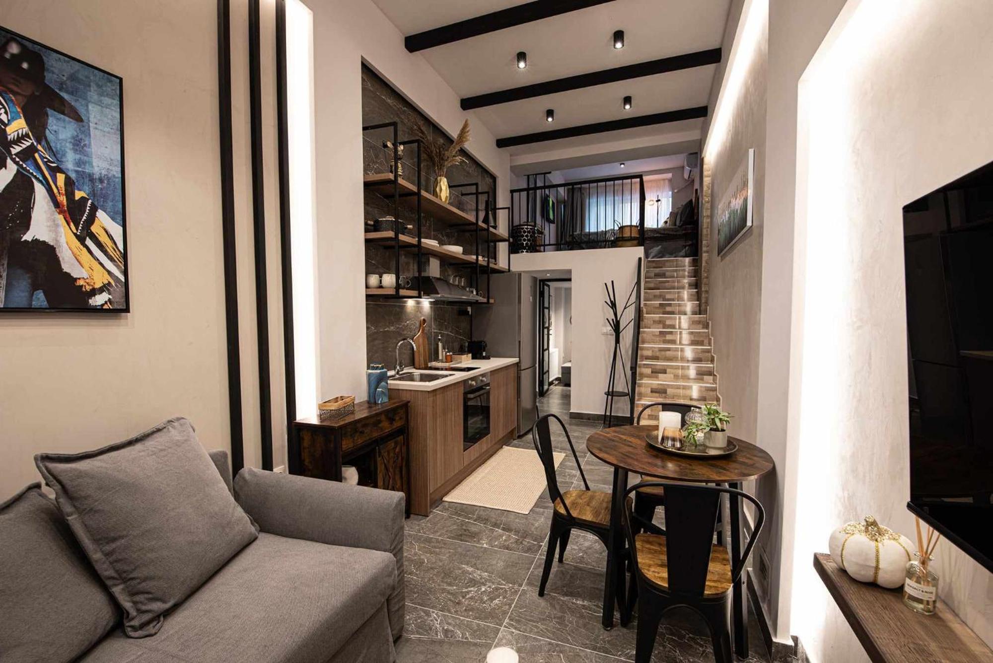 Namaste Lofts Near Seaside Apartment Thessaloníki Luaran gambar