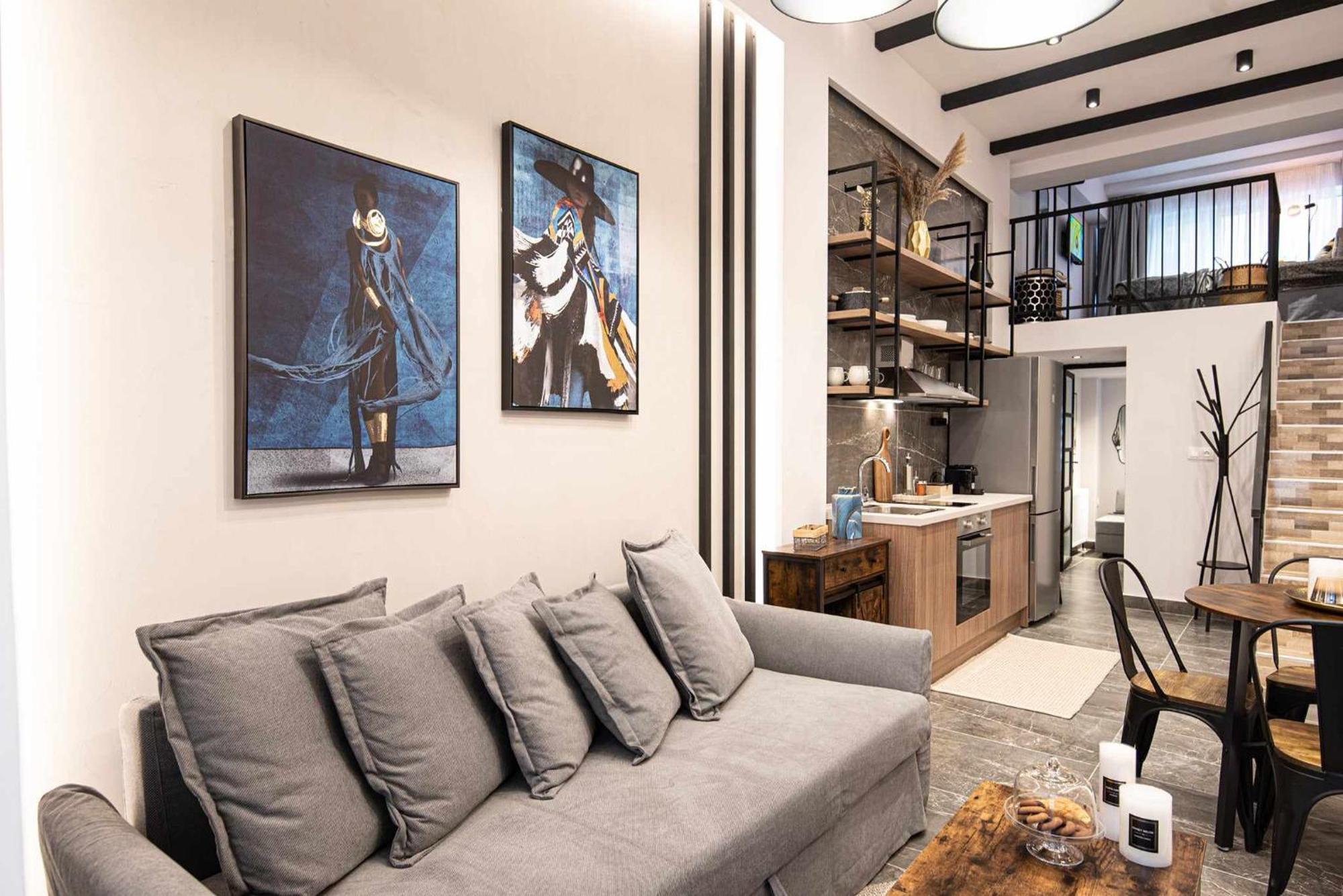 Namaste Lofts Near Seaside Apartment Thessaloníki Luaran gambar