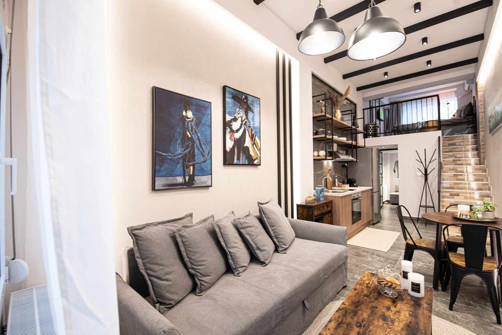Namaste Lofts Near Seaside Apartment Thessaloníki Luaran gambar